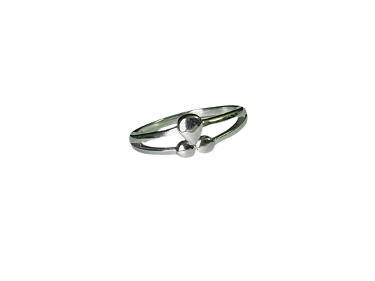 Handcrafted Sterling Silver Ring for Women – Unique Boho Minimalist Jewelry Gift Silvergift.in