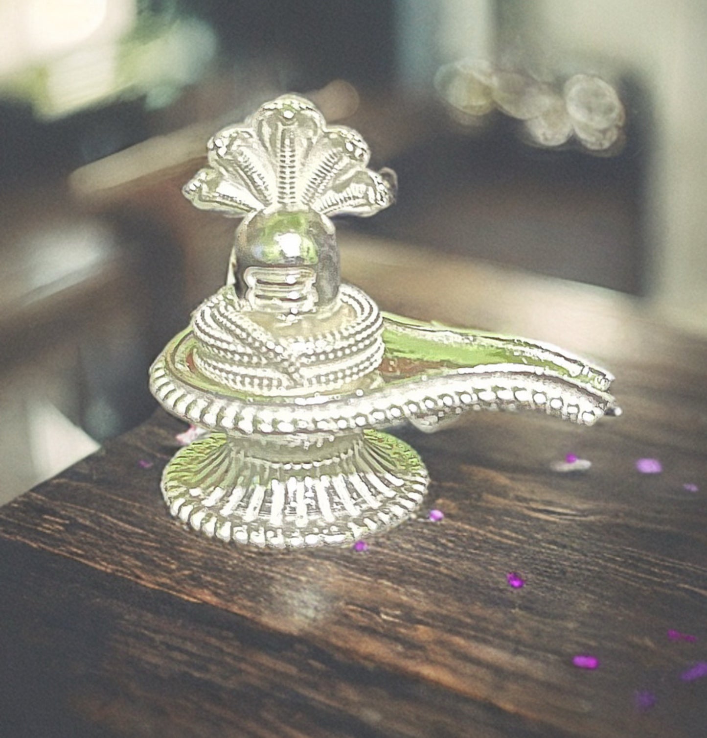 Lord Shiva Silver Idol