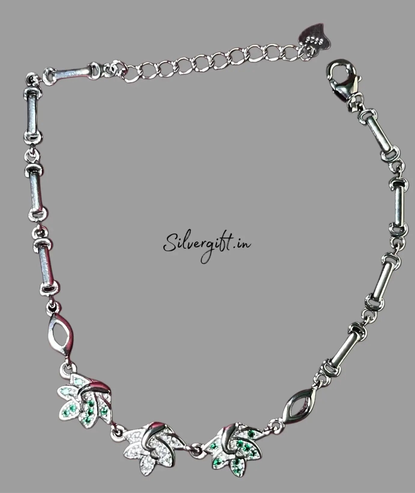 Pure Silver Bracelet for Women – Elegant 925 Sterling Silver Jewelry Silvergift.in