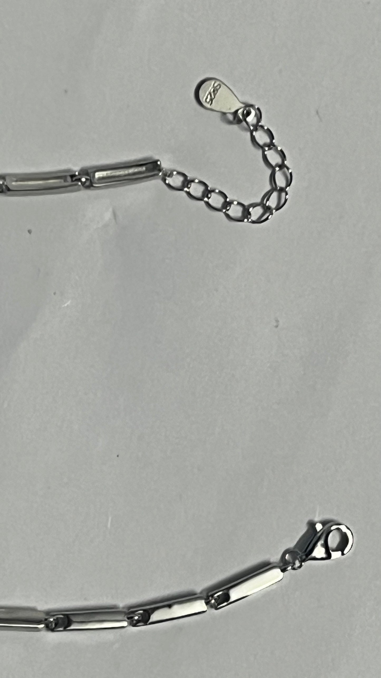 Geometric Rectangle 925 Silver Bracelet for Women – Modern Minimalist Design. Silvergift.in