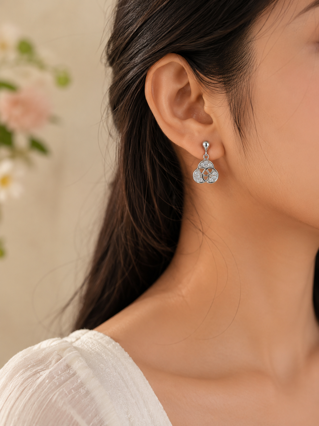 Fancy Silver Earrings for Daily Wear – 925 Sterling Silver
