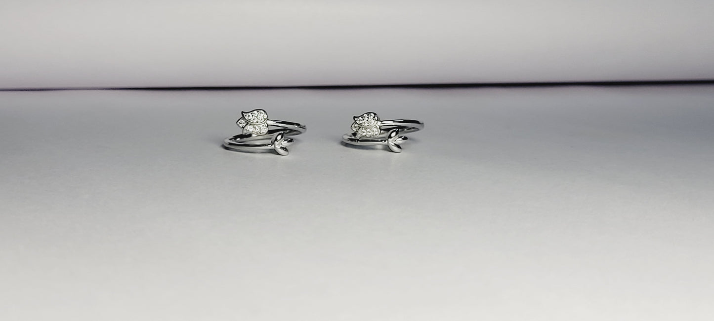 Toe ring Silvergift.in