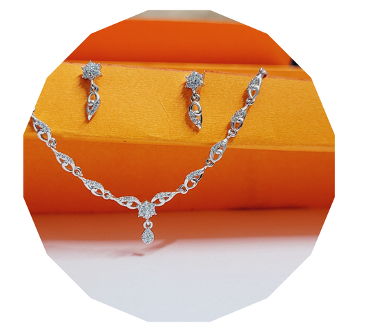 Necklace set Silvergift.in