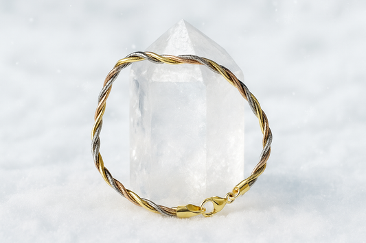 Pure Silver Twisted Bracelet for girls | 925 Sterling Silver Chain Bracelet | Classic Daily Wear Jewellery