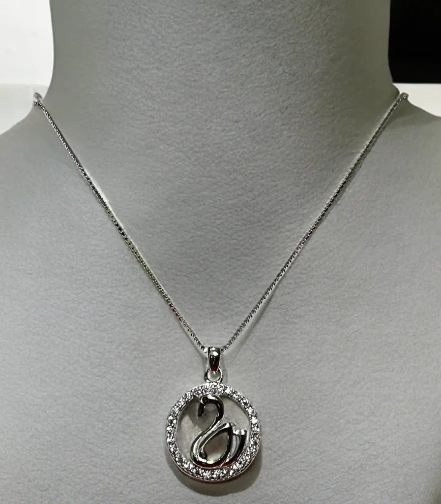 Sterling silver chain with pendant Silvergift.in