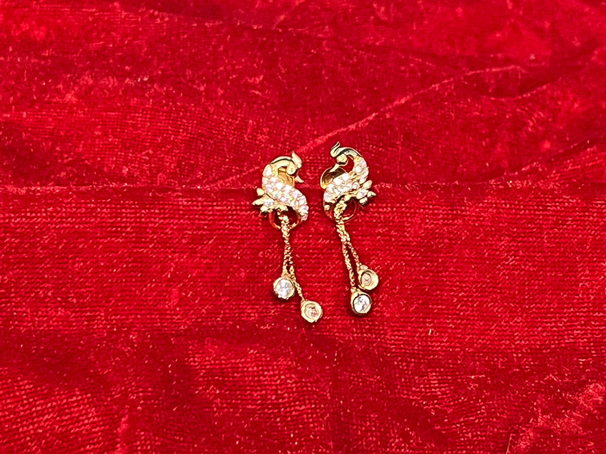 Bird Design Silver Earrings for Women – Lightweight & Elegant