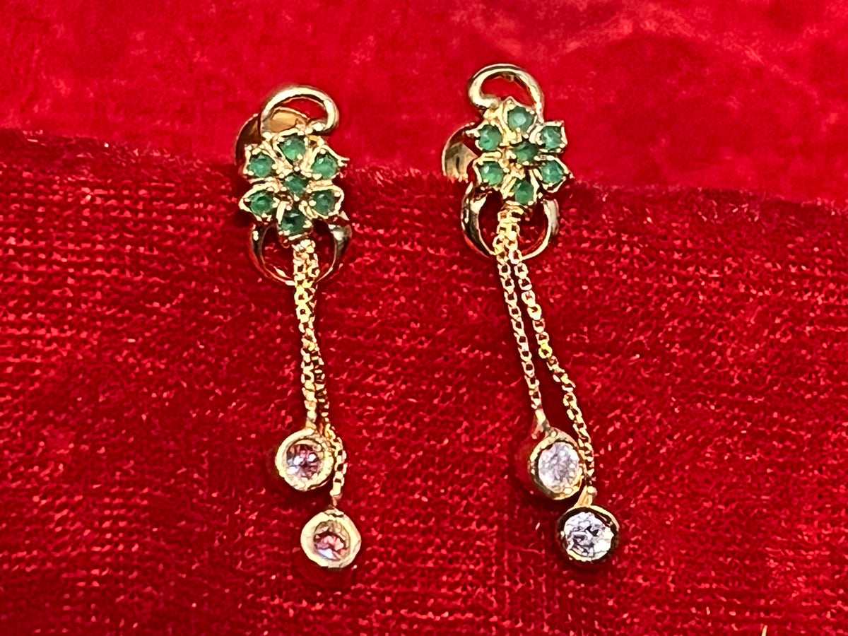 Gold Plated 925 Sterling Silver Earrings for Women | Elegant Daily Wear Jewellery