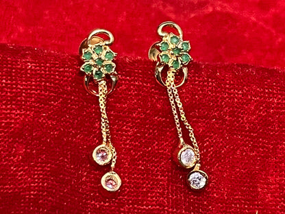 Gold Plated 925 Sterling Silver Earrings for Women | Elegant Daily Wear Jewellery