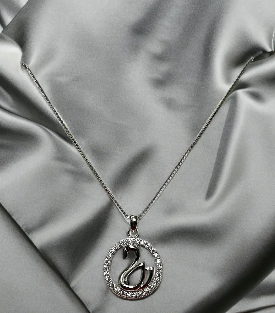 Sterling silver chain with pendant Silvergift.in