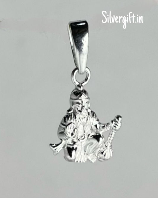 Handcrafted Silver Hanuman Pendant – Symbol of Power, Faith & Resilience