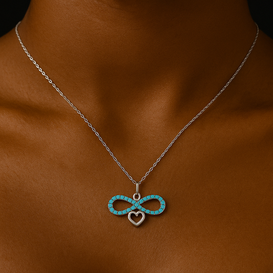 Infinity Pendant chain | Pure Silver Chain Silvergift.in