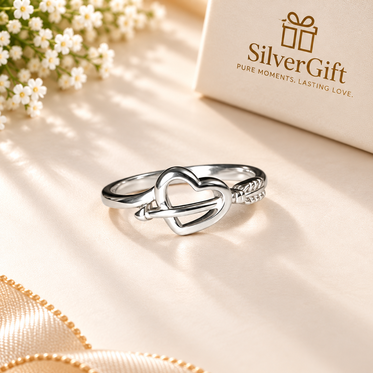 925 Sterling Silver Ring for Women | Adjustable Everyday Silver Ring