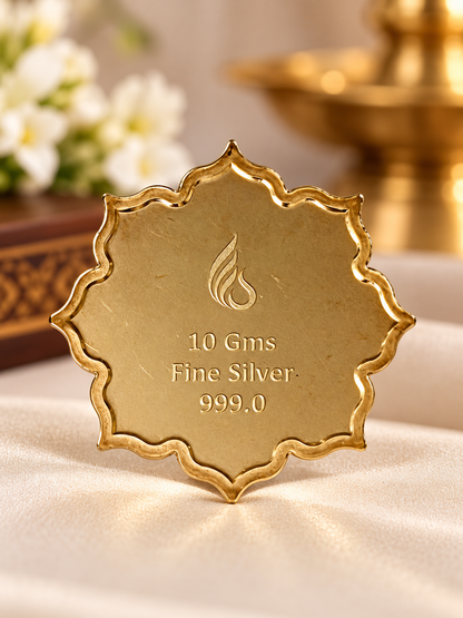 10g Pure Silver 999 Tree of Life Medallion | Fine Silver 999.0