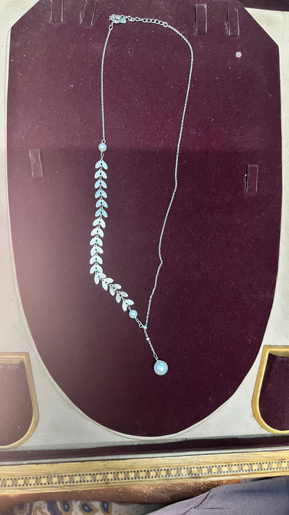Pure Silver Necklace design Chain| Lightweight Pure silver Silvergift.in