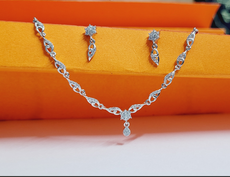 Necklace set Silvergift.in