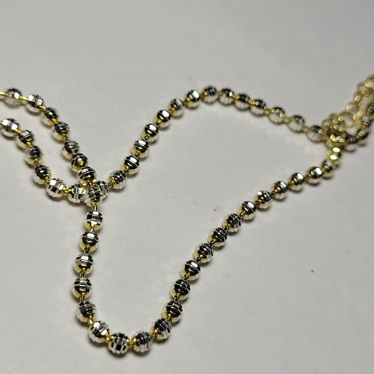 Premium Pure Silver Ball Chain Necklace for Men & Women – 925 Sterling, Elegant, Lightweight, Versatile Jewelry. Silvergift.in