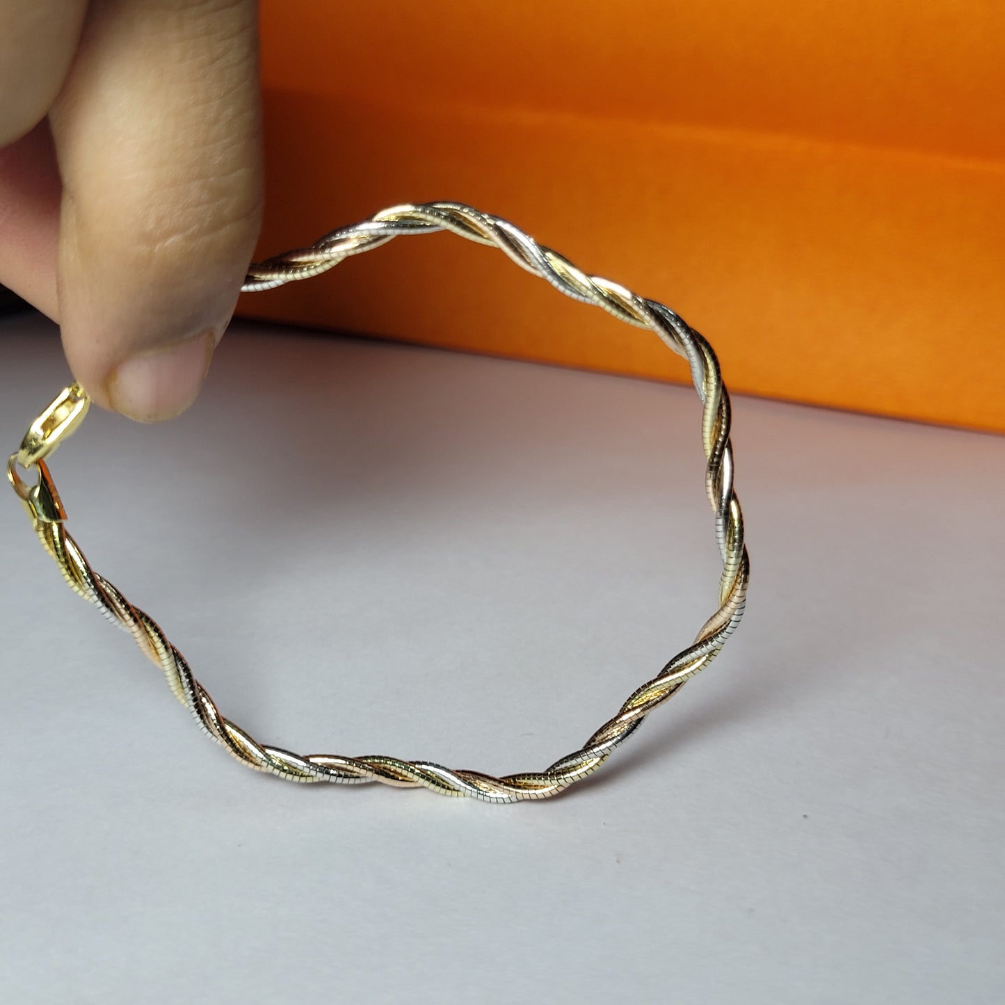 Pure Silver Twisted Bracelet for Men & Women | 925 Sterling Silver Chain Bracelet | Classic Daily Wear Jewellery Silvergift.in