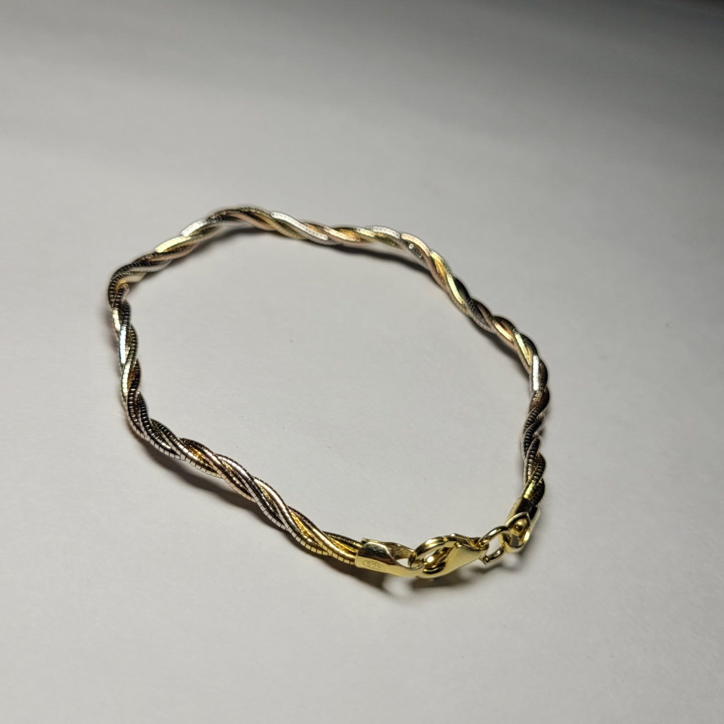 Pure Silver Twisted Bracelet for Men & Women | 925 Sterling Silver Chain Bracelet | Classic Daily Wear Jewellery Silvergift.in