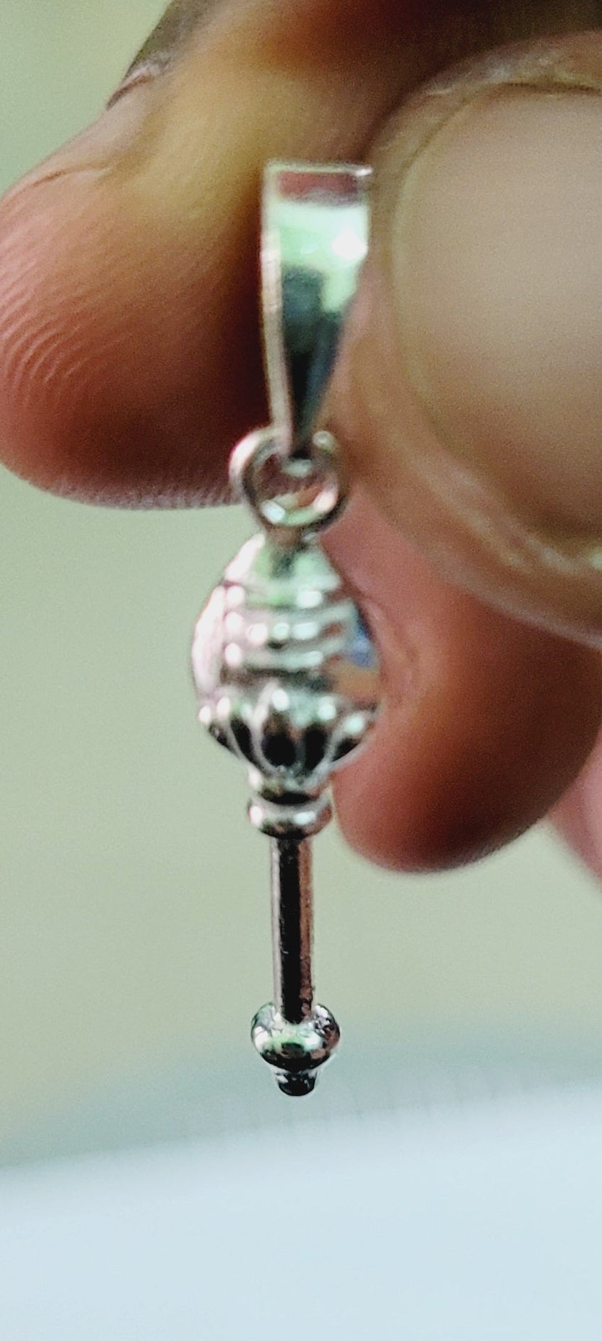 Pure Silver Murugan Vel Pendant | 925 Sterling Silver Lord Murugar Spear Jewelry and Divine Protection for Men & Women. Silvergift.in