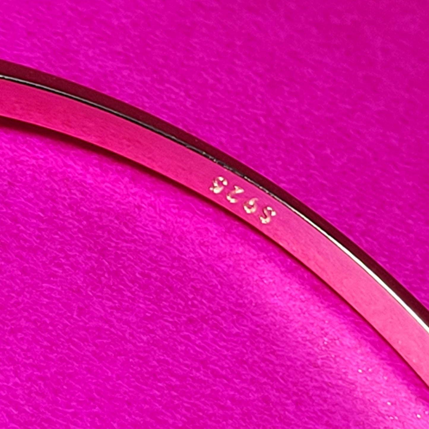 Luxury Pure Silver Rose Gold Bracelet for Women – Elegant Minimalist Designer Jewelry Silvergift.in